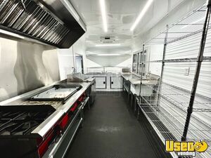 2022 8.5' X 18' Food Trailer Kitchen Food Trailer Exterior Customer Counter Illinois for Sale