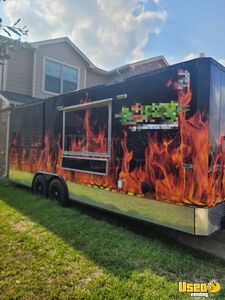 2022 8.5 X 22 Barbecue Trailer Barbecue Food Trailer Air Conditioning Texas for Sale
