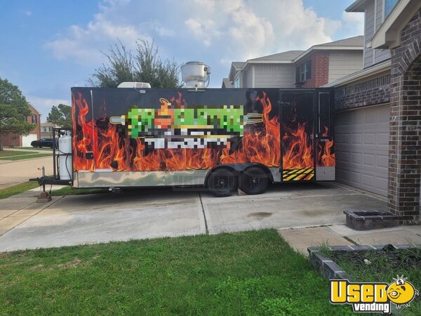 2022 8.5 X 22 Barbecue Trailer Barbecue Food Trailer Texas for Sale