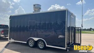2022 8.5 X18 Food Concession Trailer Concession Trailer Stainless Steel Wall Covers Texas for Sale