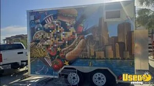 2022 8.5x12 Kitchen Food Trailer Concession Window Florida for Sale