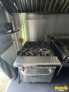 2022 8.5x16 Enclosed Kitchen Food Trailer Shore Power Cord Texas for Sale