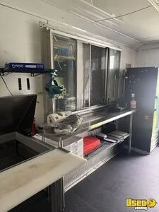 2022 8.5x16 Enclosed Kitchen Food Trailer Stainless Steel Wall Covers Texas for Sale