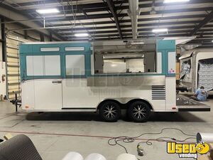2022 8.5x16ta-5200t Empty Concession Trailer Concession Trailer Exterior Lighting North Carolina for Sale
