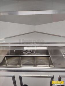 2022 8.5x16ta Kitchen Concession Trailer Kitchen Food Trailer Hand-washing Sink Florida for Sale