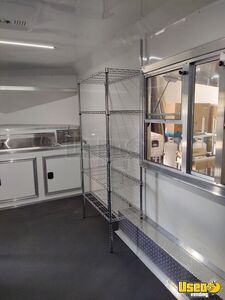 2022 8.5x16ta Kitchen Concession Trailer Kitchen Food Trailer Hot Water Heater Florida for Sale