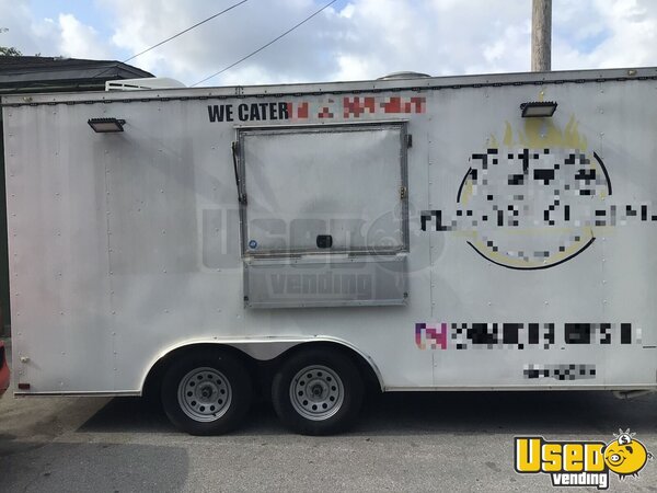 2022 8.5x16ta Kitchen Food Trailer Florida for Sale