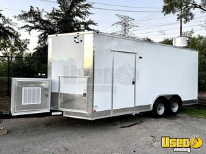 2022 8.5x18ts Kitchen Concession Trailer Kitchen Food Trailer Cabinets Minnesota for Sale
