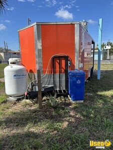 2022 8.5x20ta Kitchen Food Trailer Diamond Plated Aluminum Flooring Florida for Sale