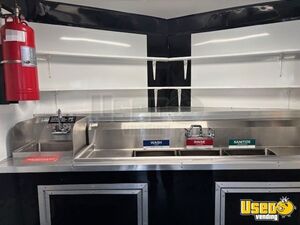 2022 8.5x20ta Kitchen Food Trailer Exterior Lighting Florida for Sale