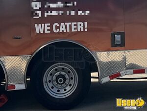 2022 8.5x20ta3 Wood Fired Pizza Trailer Pizza Trailer Cabinets Texas for Sale