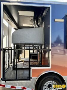 2022 8.5x20ta3 Wood Fired Pizza Trailer Pizza Trailer Concession Window Texas for Sale