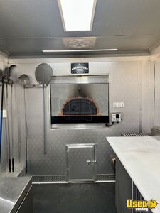 2022 8.5x20ta3 Wood Fired Pizza Trailer Pizza Trailer Solar Panels Texas for Sale