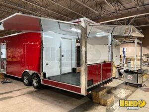 2022 8.5x26 Kitchen Food Trailer Diamond Plated Aluminum Flooring Georgia for Sale