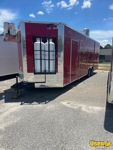 2022 8.5x26 Kitchen Food Trailer Stainless Steel Wall Covers Georgia for Sale