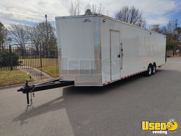 2022 8.5x30 Kitchen Trailer Kitchen Food Trailer Texas for Sale