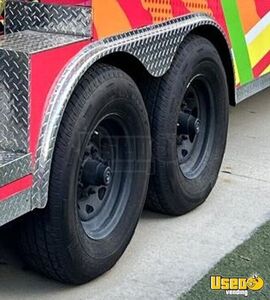 2022 8.6x23 Tubular Body Construction Pizza Trailer Hand-washing Sink Florida for Sale