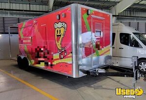 2022 8.6x23 Tubular Body Construction Pizza Trailer Spare Tire Florida for Sale
