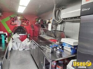 2022 8.6x23 Tubular Body Construction Pizza Trailer Upright Freezer Florida for Sale
