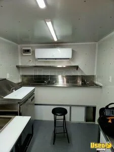 2022 8x10 Enclosed Kitchen Food Trailer Prep Station Cooler Arizona for Sale
