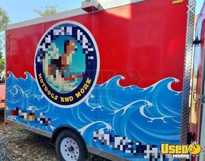 2022 8x12 Kitchen Food Trailer Diamond Plated Aluminum Flooring South Carolina for Sale