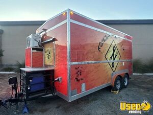 2022 8x16 Kitchen Food Trailer Cabinets California for Sale