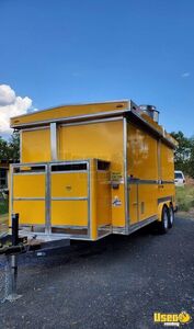 2022 8x16 Kitchen Food Trailer Concession Window Texas for Sale