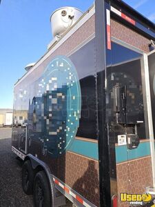 2022 8'x16' Kitchen Food Trailer Stainless Steel Wall Covers Oregon for Sale