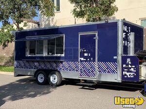 2022 8'x20' Mobile Food Facility Kitchen Food Trailer Removable Trailer Hitch California for Sale