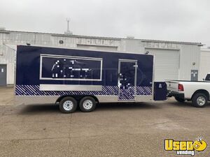 2022 8'x20' Mobile Food Facility Kitchen Food Trailer Stainless Steel Wall Covers California for Sale