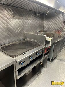 2022 American Trailer Kitchen Food Trailer Diamond Plated Aluminum Flooring Pennsylvania for Sale