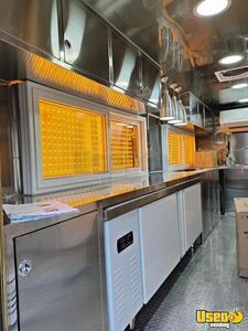 2022 Ast-200 Kitchen Food Trailer Diamond Plated Aluminum Flooring Florida for Sale