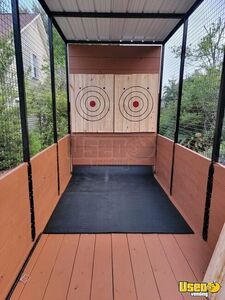 2022 Axe Throwing Trailer Party / Gaming Trailer Exterior Lighting Florida for Sale