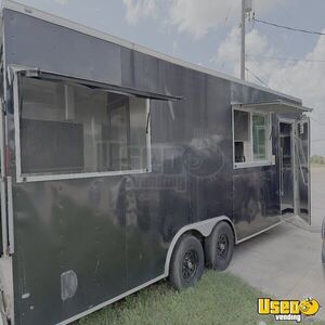 2022 Barbecue Concession Trailer Barbecue Food Trailer Air Conditioning Texas for Sale