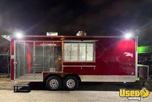 2022 Barbecue Concession Trailer Barbecue Food Trailer Concession Window Texas for Sale