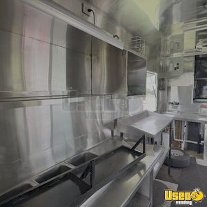 2022 Barbecue Concession Trailer Barbecue Food Trailer Diamond Plated Aluminum Flooring Texas for Sale