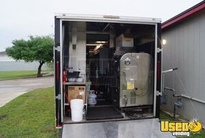 2022 Barbecue Concession Trailer Barbecue Food Trailer Stainless Steel Wall Covers Texas for Sale