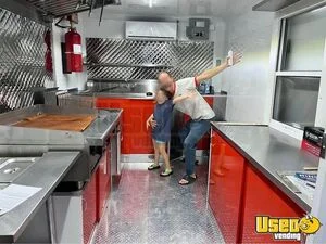 2022 Barbecue Food Trailer Barbecue Food Trailer Diamond Plated Aluminum Flooring Texas for Sale