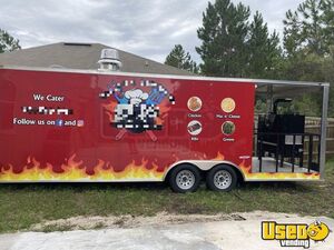 2022 Barbecue Food Trailer Barbecue Food Trailer Surveillance Cameras Florida for Sale