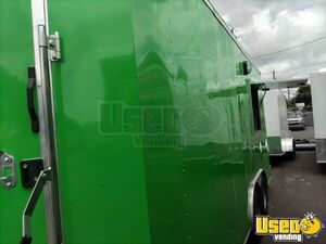 2022 Basic Concession Trailer Concession Trailer Stainless Steel Wall Covers Florida for Sale