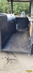 2022 Bbq Smoker Trailer Barbecue Food Trailer Diamond Plated Aluminum Flooring Texas for Sale