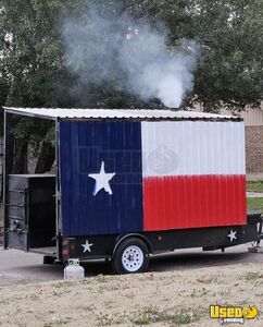 2022 Bbq Smoker Trailer Barbecue Food Trailer Propane Tank Texas for Sale