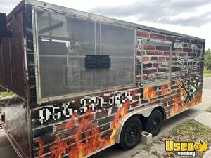 2022 Bbq Trailer Barbecue Food Trailer Air Conditioning Texas for Sale