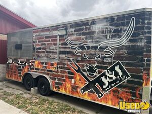 2022 Bbq Trailer Barbecue Food Trailer Texas for Sale