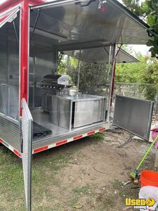 2022 Berbecue Food Trailer Barbecue Food Trailer Stainless Steel Wall Covers Florida for Sale