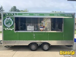 2022 7' x 14' Beverage Concession Trailer Mobile Vending Unit for Sale in Iowa!