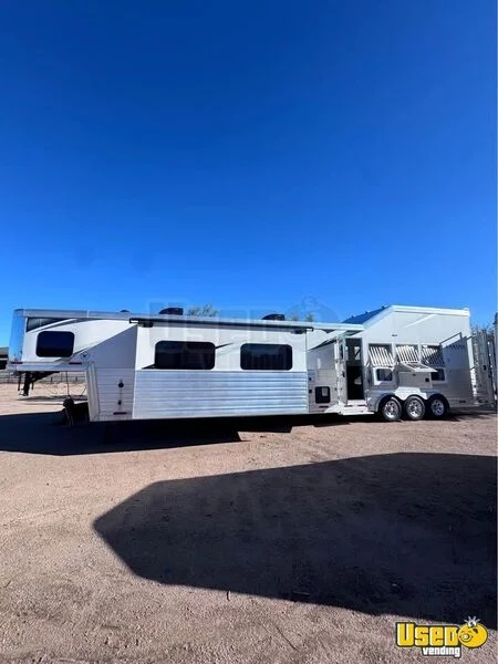 2022 Bighorn With Double Slide 4 Horse 4-horse Lq Trailer Arizona for Sale