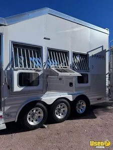 2022 Bighorn With Double Slide 4 Horse 4-horse Lq Trailer Refrigerator Arizona for Sale