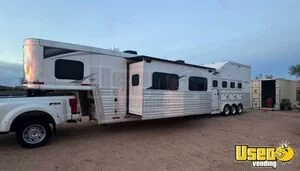 2022 Bighorn With Double Slide 4 Horse 4-horse Lq Trailer Slide-outs Arizona for Sale