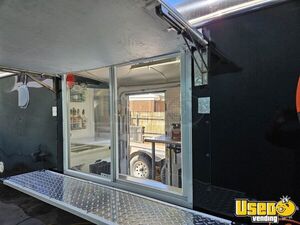 2022 Black Shaved Ice Concession Trailer Insulated Walls Colorado for Sale